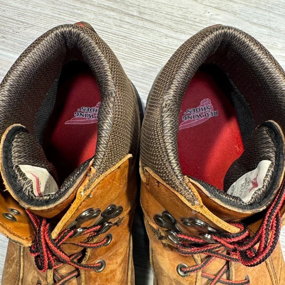 Red Wing‎ 2403 Waterproof Non-Metallic Safety Toe Work Boots - Size 13D USA MADE